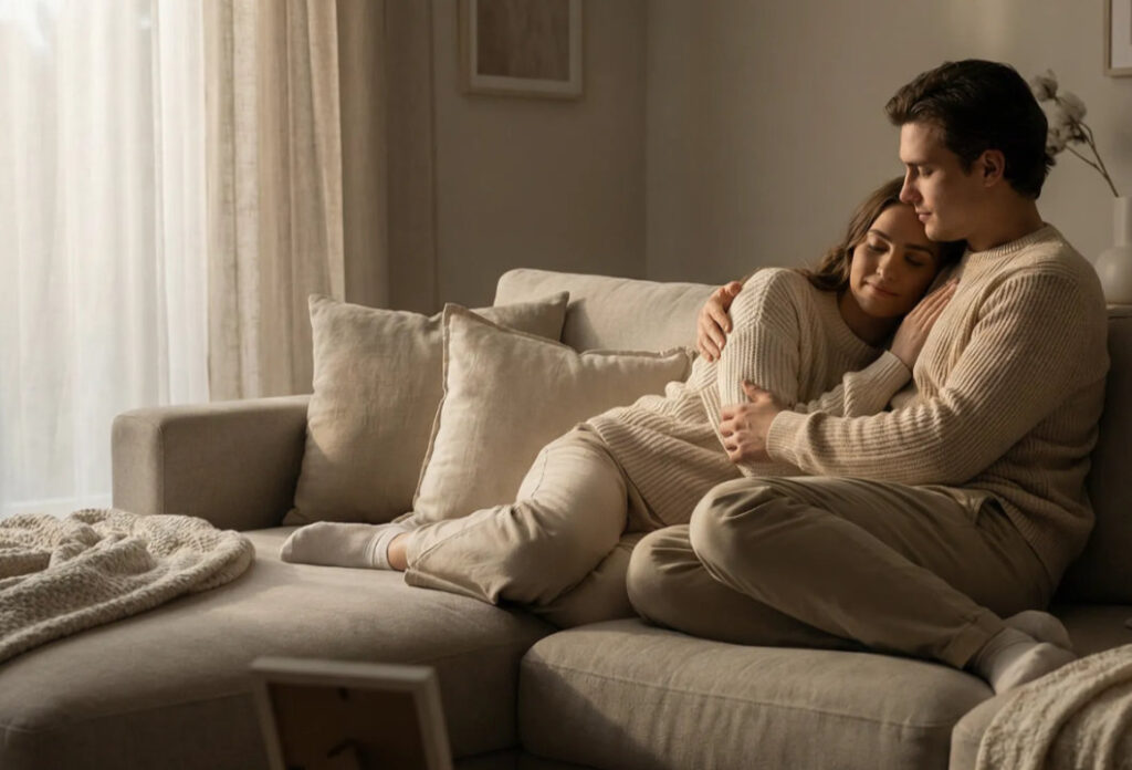 男友來家裡前的緊急佈置：換上同色系居家服與柔軟靠墊提升親密度