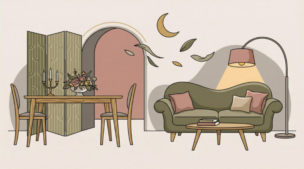 租屋族約會佈置技巧：用燈光與家具擺設快速改變風格